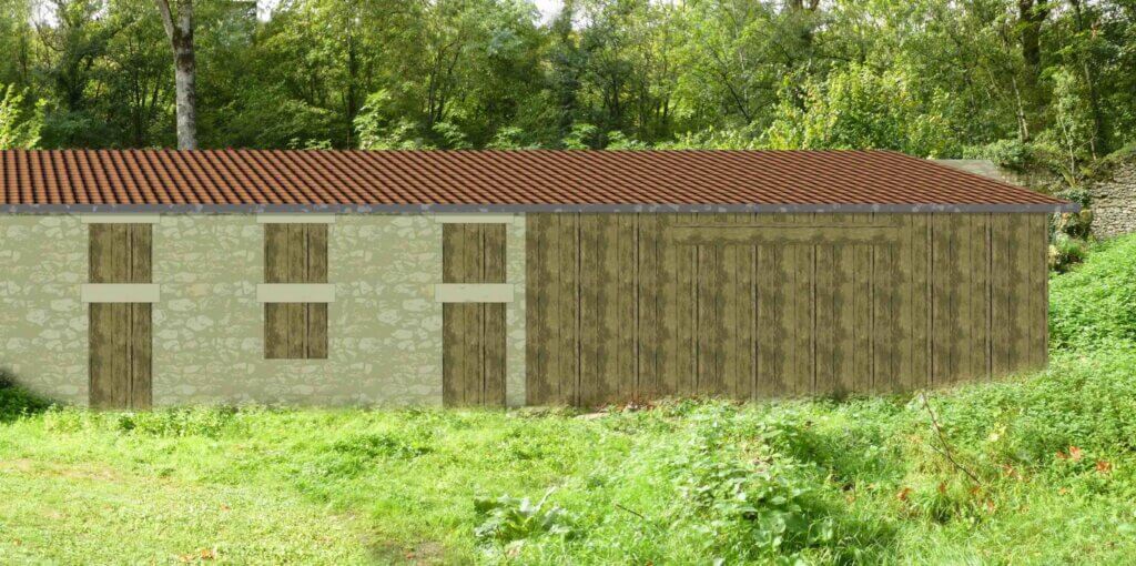Bâtiment technique (Boulazac) - Projet