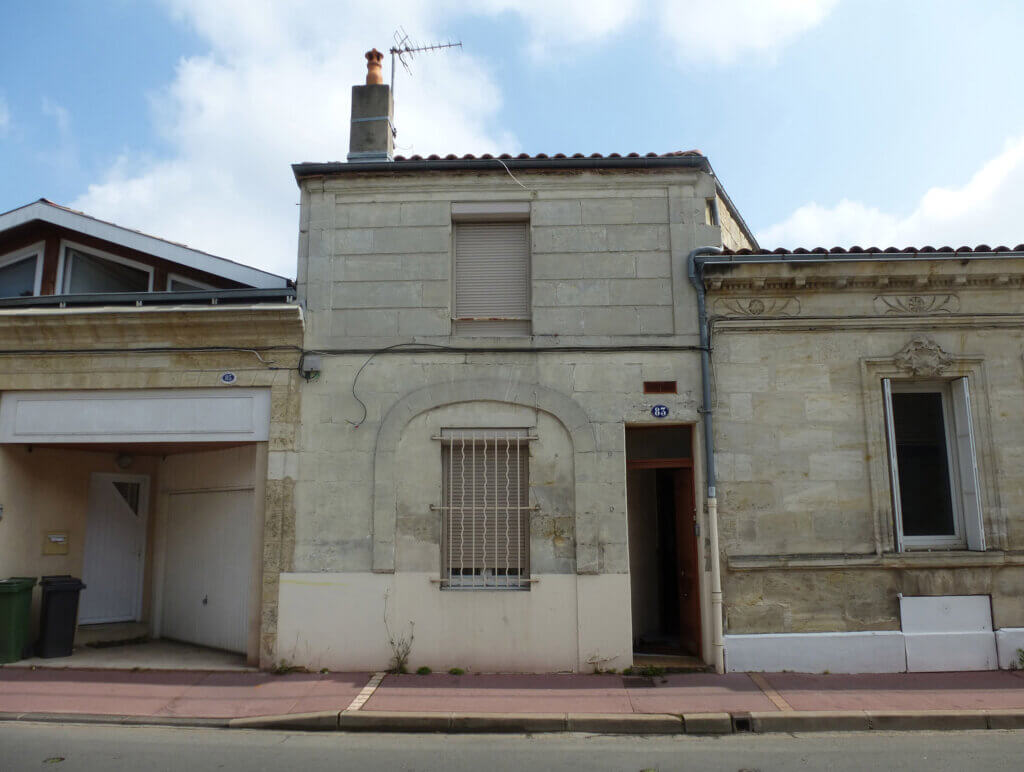 Maison Bouscat - État des lieux rue